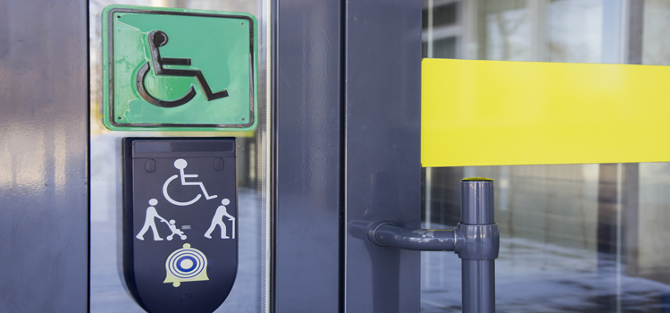 automatic handicap door opener in Blackhawk